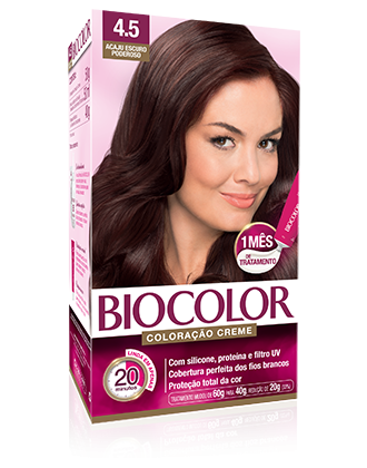 Tint. Biocolor 4.5 Acaju Escuro Poderoso