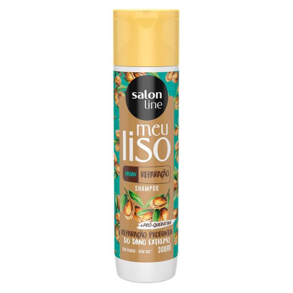 Shampoo Meu Liso Argan Reparação Salon Line 300ml