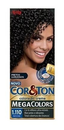 Cor&Ton Tintura 1.110 Preto Onix