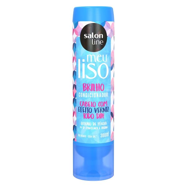 Condicionador Meu Liso Brilho Salon Line 300ml