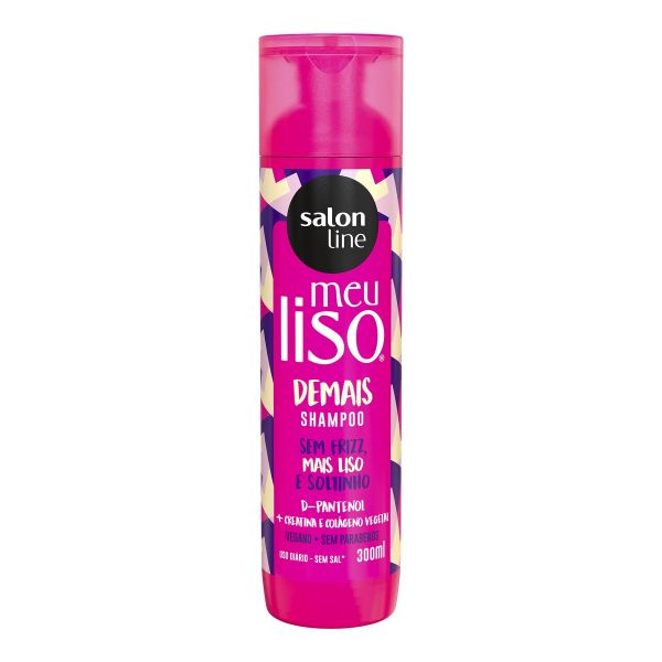 Shampoo Meu Liso Demais 300ml Salon Line