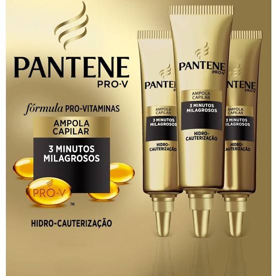 Kit Hidro Cauterização Ampola Pantene c/ 3un