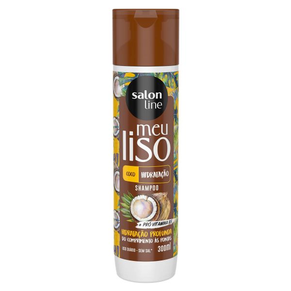 Shampoo Meu Liso Coco Hidratação Salon Line 300ml