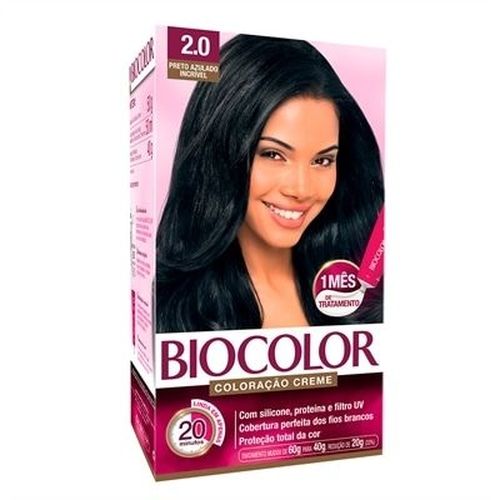 Tint. Biocolor 2.0 Preto Azulado