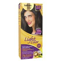 Kit Coloração light Color 3.0 Castanho Escuro