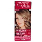 Tint. Alta Moda 8,21 Louro Claro Irise Cinza