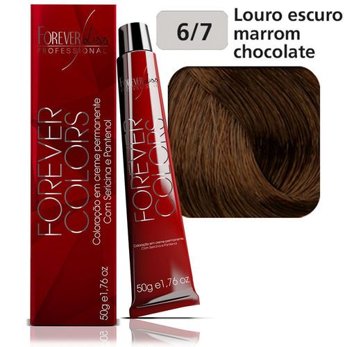 Tint. Forever Colors 6/7 louro Escuro Marrom