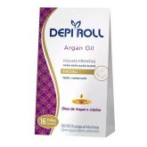 Folhas Prontas Para Depilação Facial Argan Oil 8 Pares