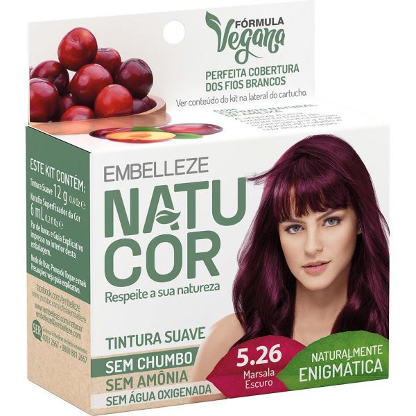 Tint. Natucor 5.26 Marsala