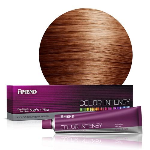 Tint. Color Intensy 7.43 louro Médio Acobreado Dourado