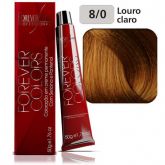 Tint. Forever Colors  8/0 Louro Claro