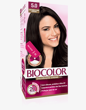 Tint. Biocolor Mini kit 5.0 Castanho Claro Luxuoso