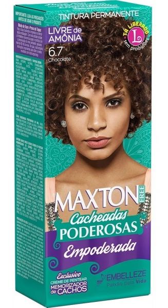 Tint. Maxton Free Cacheadas Poderosas 6.7 Chocolate