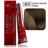 Tint. Forever Colors 6/1 Louro Escuro Cinza