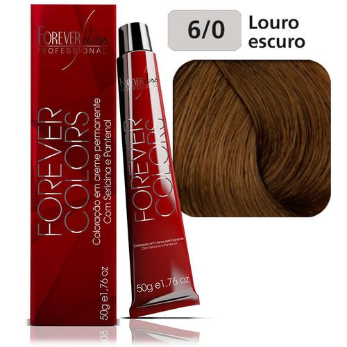 Tint. Forever Colors 6/0 Louro Escuro