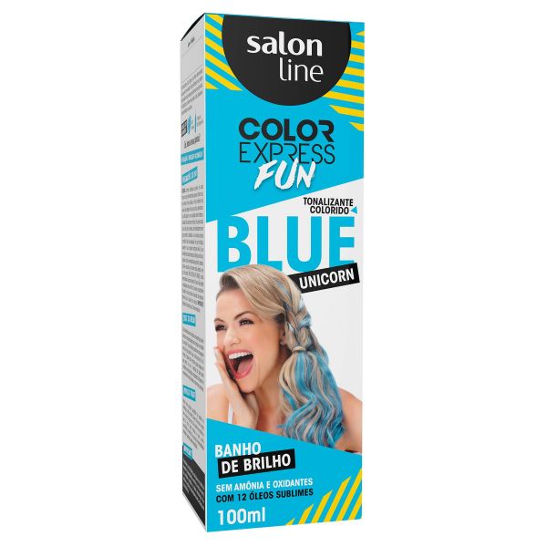 Tonalizante Color Express Fun Blue Unicorn Salon Line 100ml