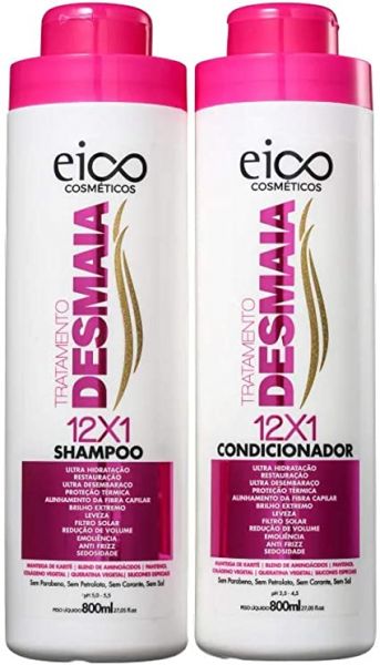 Eico Desmaia Cabelo Kit (Sh.+Cond.) 800ml