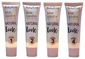 Base líquida Natural Look Nude - Ruby Rose