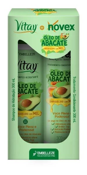 Novex Óleo de Abacate Kit (Sh.+Cond.) 300ml