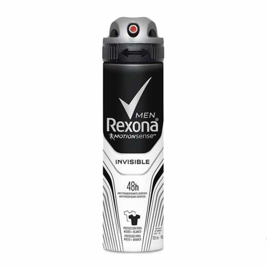 Antitranspirante Rexona Aerosol Invisible Men 150ml