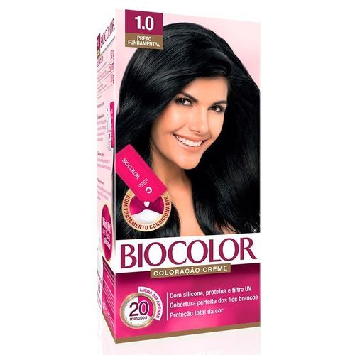 Tint. Biocolor Mini kit 1.0 Preto Fundamental