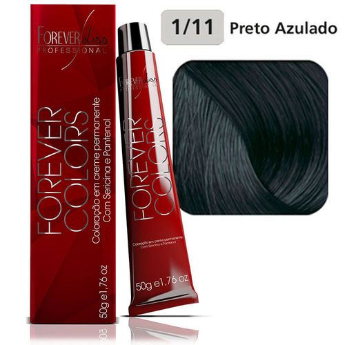 Tint. Forever Colors 1/11 Preto Azulado