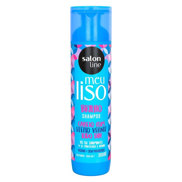 Shampoo Meu Liso Brilho Salon Line 300ml