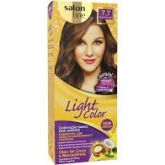 Kit Coloração light Color 7.7 Marrom Dourado