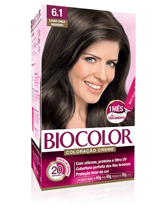 Tint. Biocolor 6.1 Louro Cinza Moderno